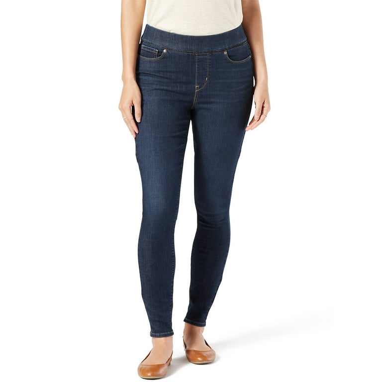 Super Stretch Denim Pull Up Crop Super Stretch Denim Pull Up Crop