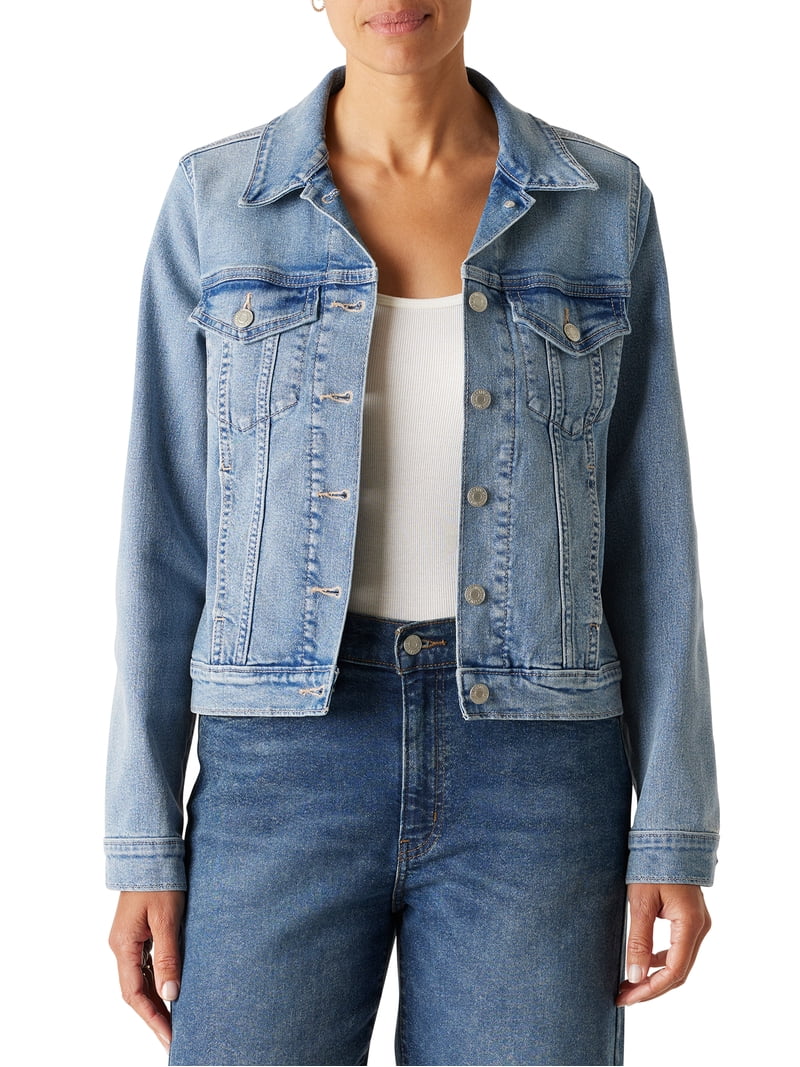 Levi Strauss Signature Women's Original Trucker Jacket - Walmart.com