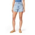 thumbnail image 1 of Levi Strauss Signature Women's Vintage A-Line Seamed Shorts, Sizes 0-14, 1 of 6