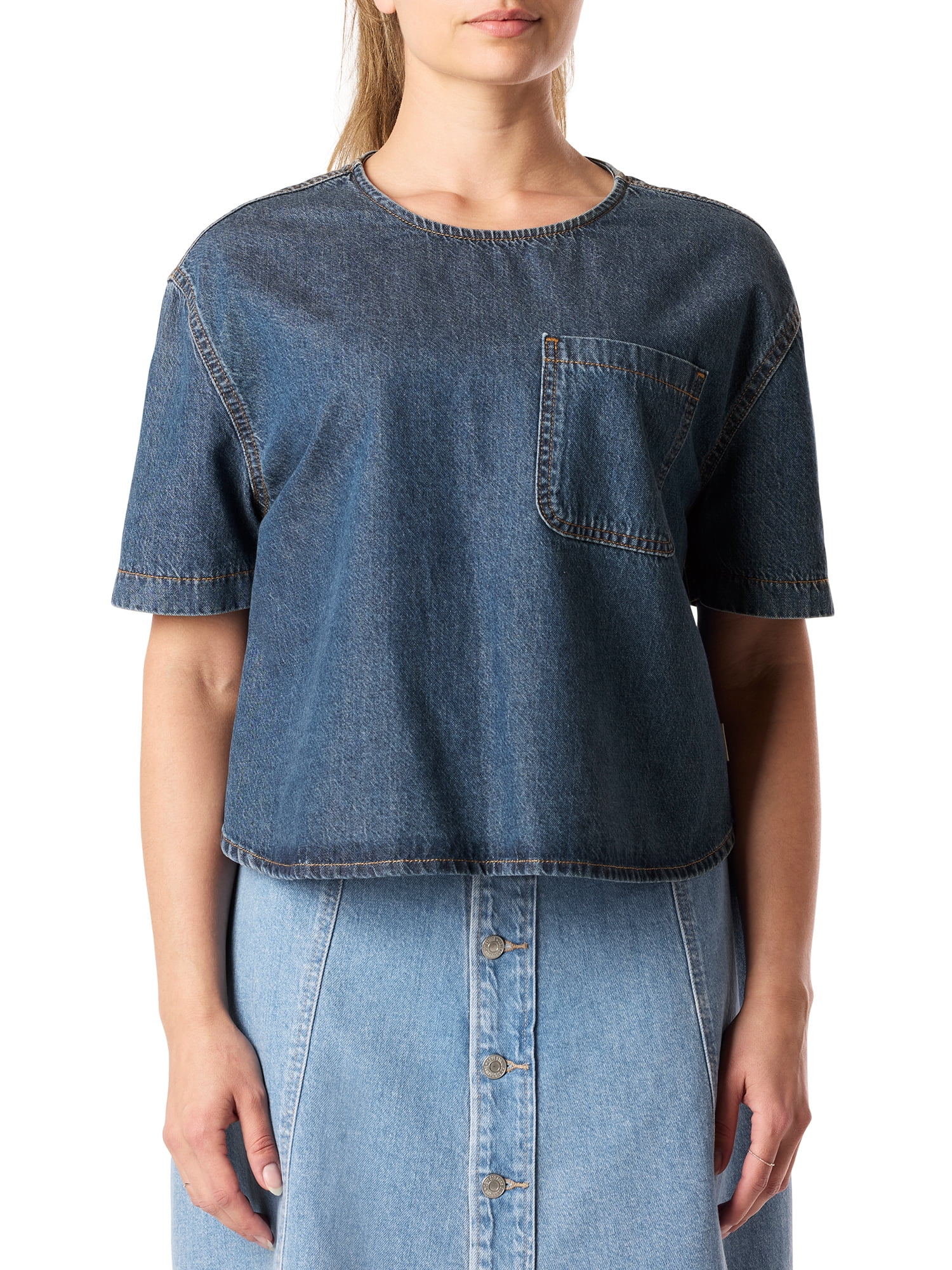 Levi Strauss Signature Women's Vintage Denim Tee