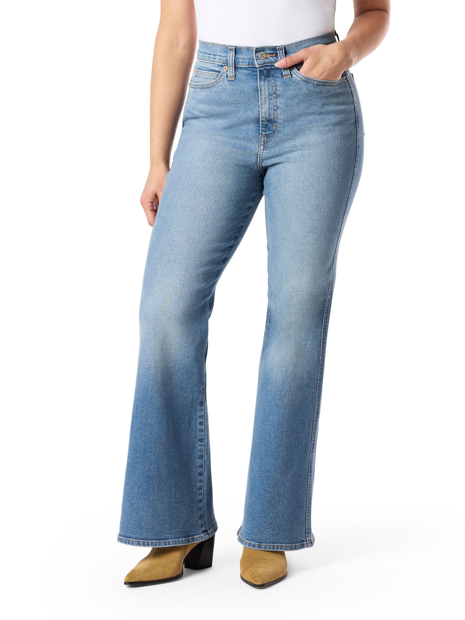 Levi Strauss Signature Women's Vintage High Rise Flare Jeans