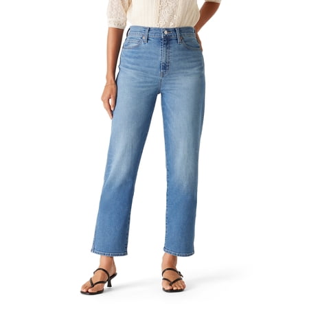 Levi Strauss Signature Women's and Women's Plus High Rise Straight Jean, Sizes 2-28 price history and forecast - Levi Strauss Signature A0404-0044
