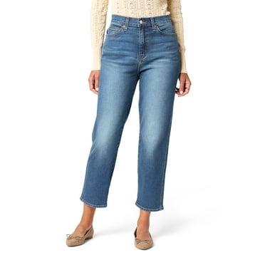 Levi Strauss Signature Women's Vintage High Rise Straight Jeans, 27" Inseam, Sizes 2-16