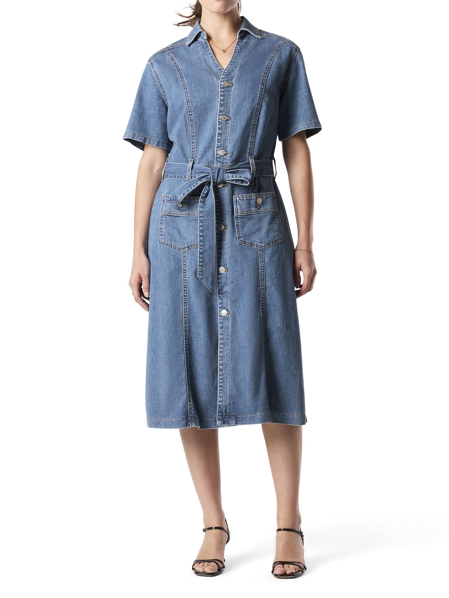 Levi Strauss Signature Women's Vintage Patch Pocket Dress