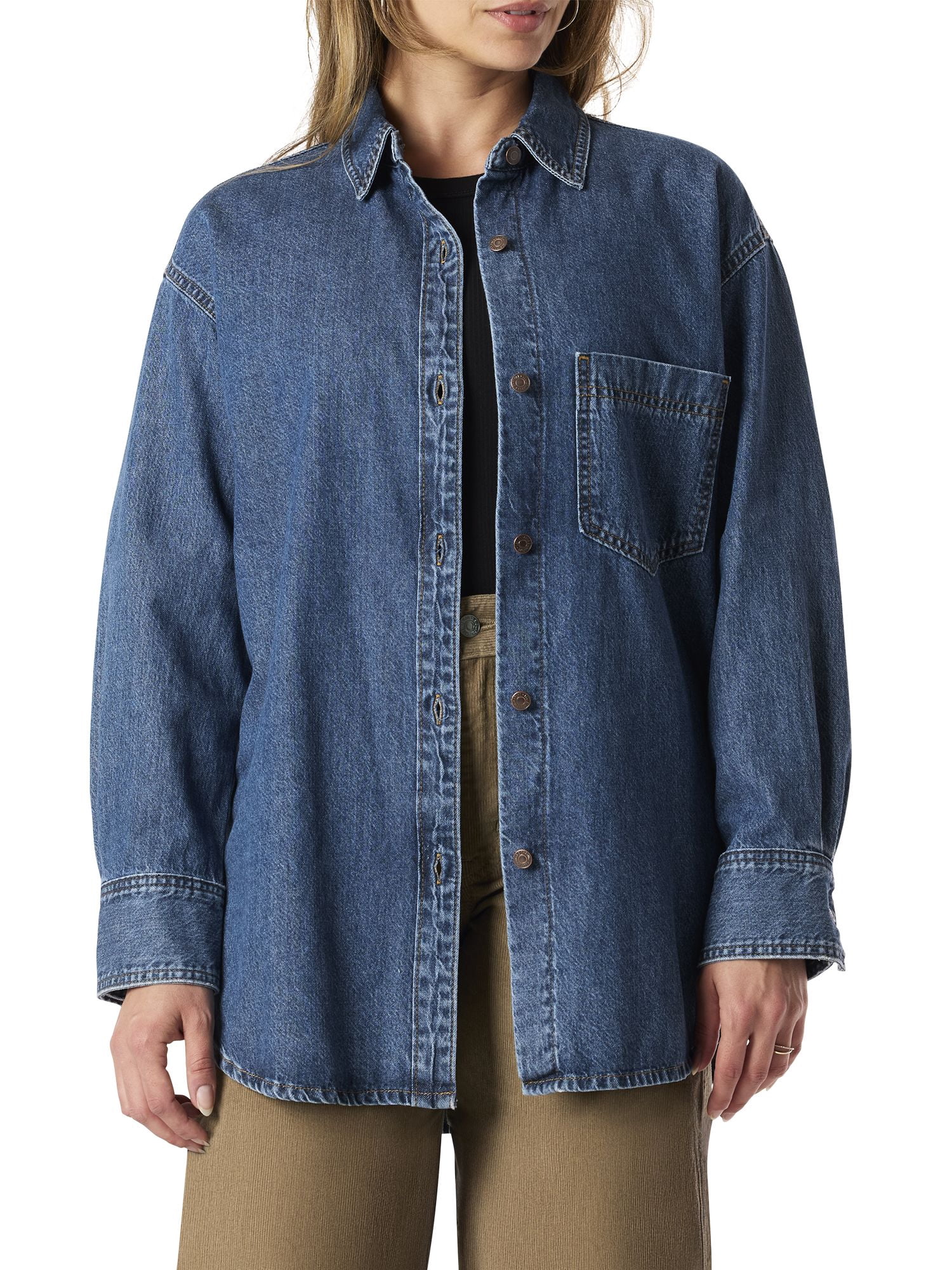 Levi Strauss Signature Women's Vintage Relaxed Denim Shirt