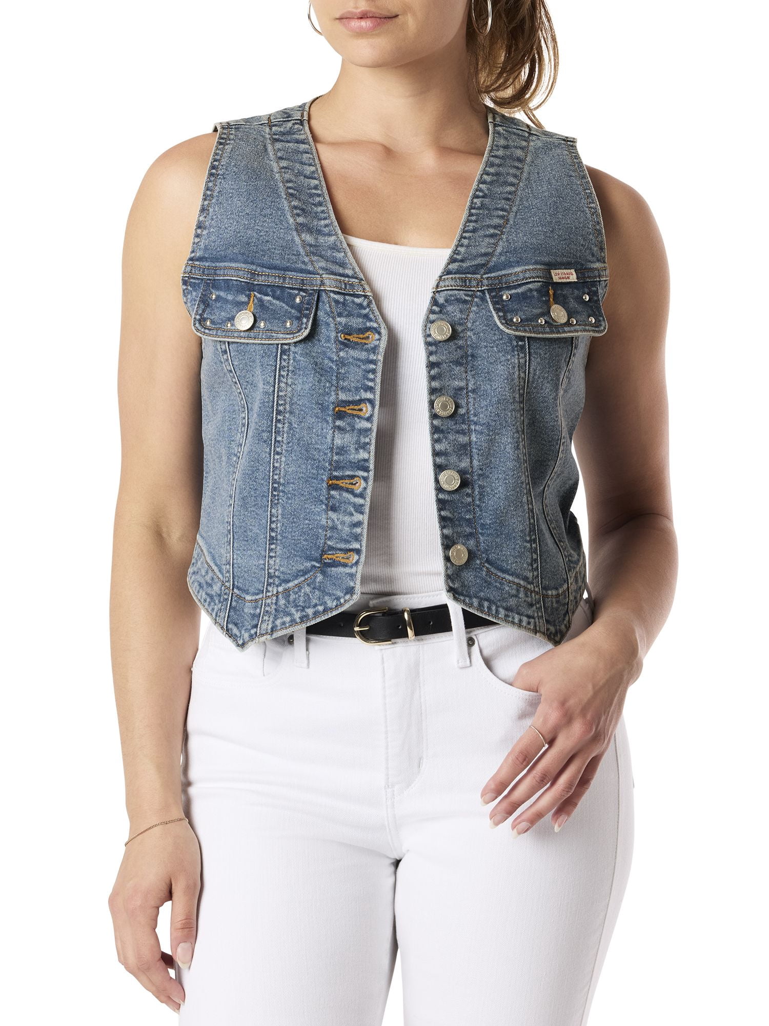 Levi Strauss Signature Women’s Vintage Studded Vest