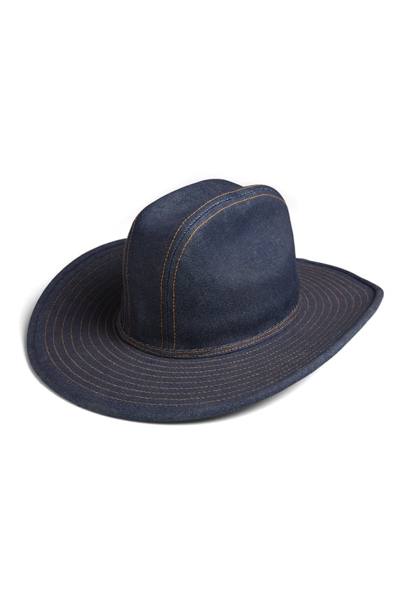 Women's Western Denim Hat, One Size