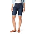 thumbnail image 1 of Levi Strauss Signature Women's and Women's Plus Bermuda Shorts, Sizes 2-28, 1 of 6