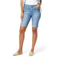 thumbnail image 1 of Levi Strauss Signature Women's and Women's Plus Bermuda Shorts, Sizes 2-28, 1 of 5