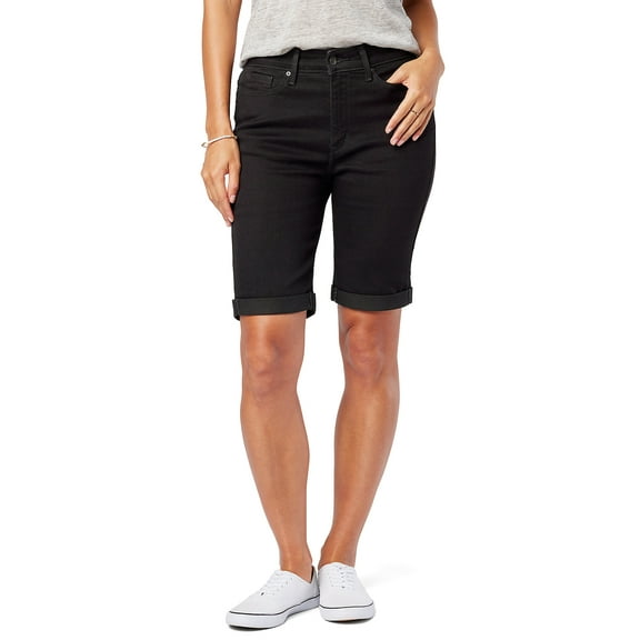 Levi Strauss Signature Women's and Women's Plus Bermuda Shorts, Sizes 2-28