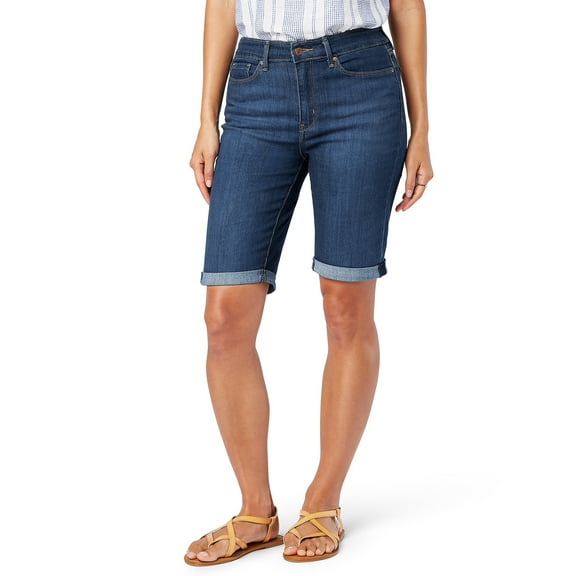 Levi Strauss Signature Women's and Women's Plus Bermuda Shorts, Sizes 2-28