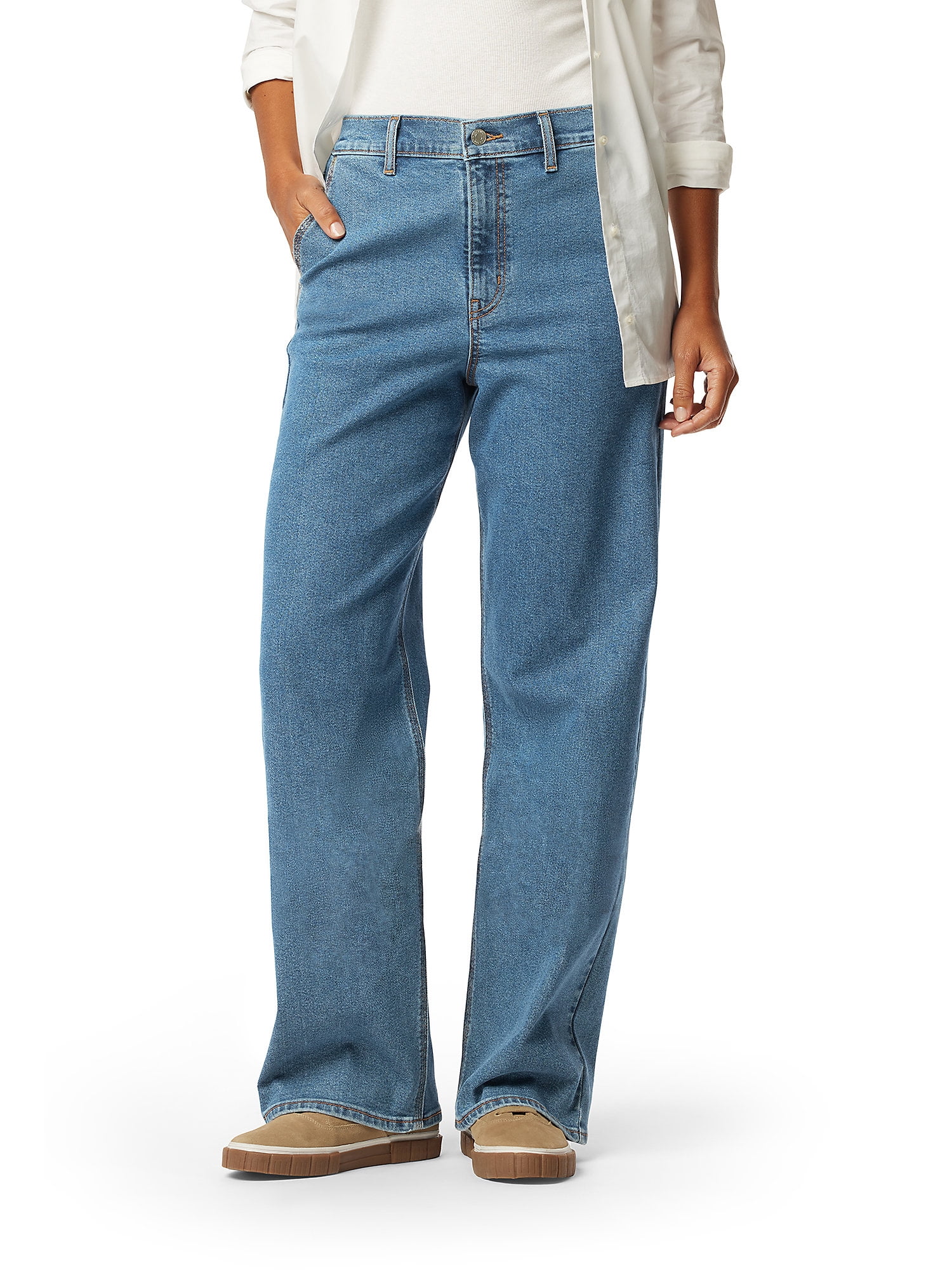【Sサイズ】Straight Heritage Denim Pants Levi Strauss Signature Women's and Women's Plus Heritage Loose