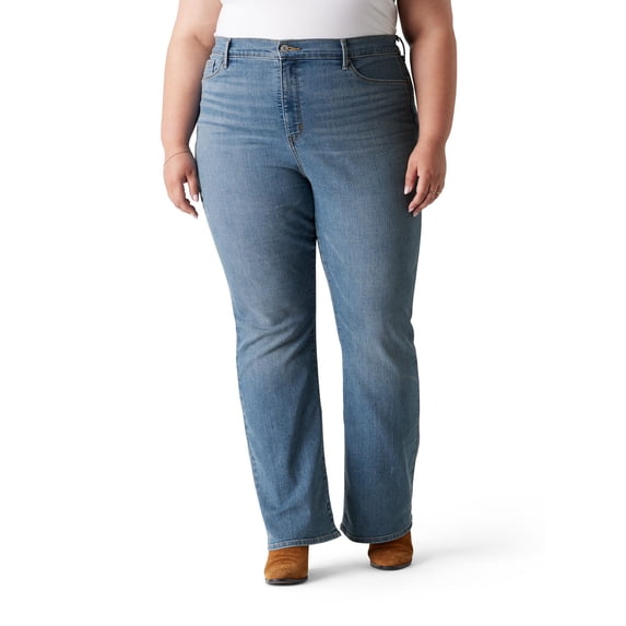 Levi Strauss Signature Women's and Women's Plus High Rise Bootcut Jeans