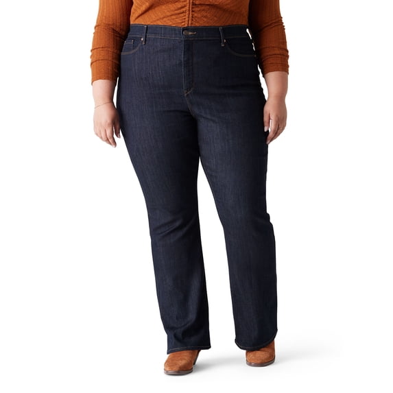 Levi Strauss Signature Women's and Women's Plus High Rise Bootcut Jeans