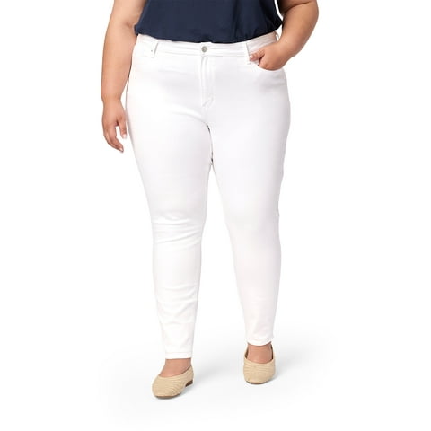 Women's and Women's Plus High Rise Skinny Jeans, Inseams: Short, Regular and Long, Sizes 2-28