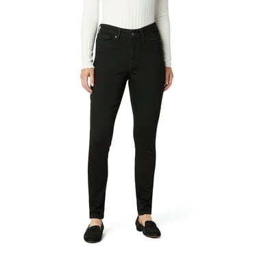 Levi Strauss Signature Women's and Women's Plus High Rise Skinny Jeans, Size 2-28