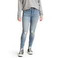 thumbnail image 1 of Levi Strauss Signature Women's and Women's Plus High Rise Skinny Jeans, Inseams: Short, Regular and Long, Sizes 2-28, 1 of 6