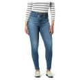 thumbnail image 1 of Levi Strauss Signature Women's and Women's Plus High Rise Skinny Jeans, Inseams: Short, Regular and Long, Sizes 2-28, 1 of 7