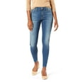 thumbnail image 1 of Levi Strauss Signature Women's and Women's Plus High Rise Skinny Jeans, Inseams: Short, Regular and Long, Sizes 2-28, 1 of 4