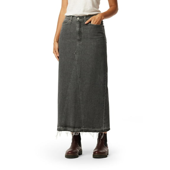 Levi Strauss Signature Women's and Women's Plus Maxi Denim Skirt, Sizes 0-28