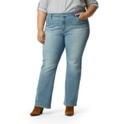 LEVI STRAUSS SIGNATURE Women's and Women's Plus Mid Rise Bootcut Jeans, Inseams: Short, Regular, Long; Sizes 2-28