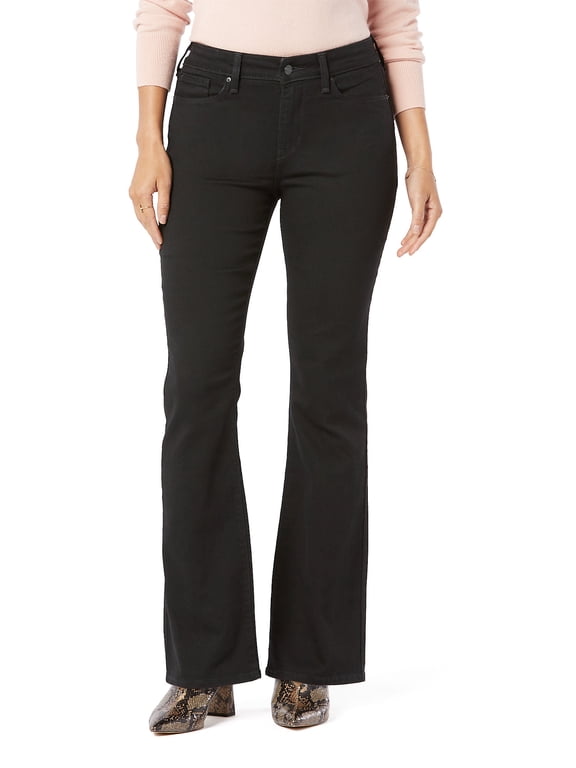 Women's and Women's Plus Mid Rise Bootcut Jeans