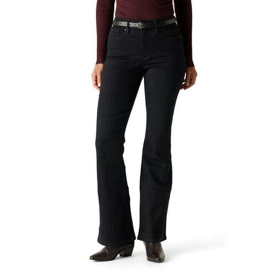 Levi Strauss Signature Women's and Women's Plus Mid Rise Slimming Bootcut Jeans, 29.5", 31.5” and 33.5” Inseams, Sizes 2-28