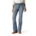 thumbnail image 1 of Levi Strauss Signature Women's and Women's Plus Mid Rise Slimming Bootcut Jeans, Sizes 2-28, 1 of 7
