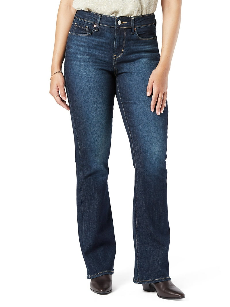 ❁Ma❁ Levi Strauss Signature Women's and Women's Plus Mid Rise Bootcut