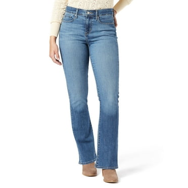 Levi Strauss Signature Women's and Women's Plus Mid Rise Bootcut Jeans