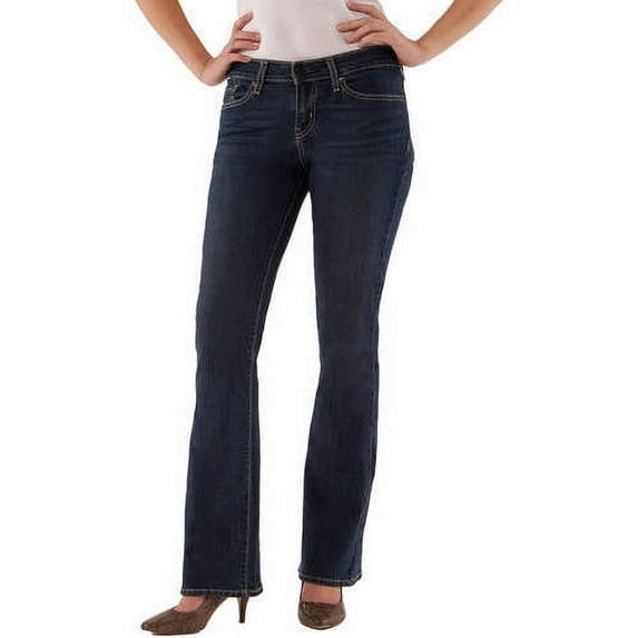 Levi Strauss Signature Women's and Women's Plus Mid Rise Bootcut Jeans