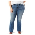 thumbnail image 1 of Levi Strauss Signature Women's and Women's Plus Mid Rise Bootcut Jeans, 1 of 7