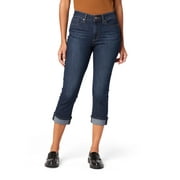 LEVI STRAUSS SIGNATURE Women's and Women's Plus Mid Rise Capri Jeans, Sizes 2-28