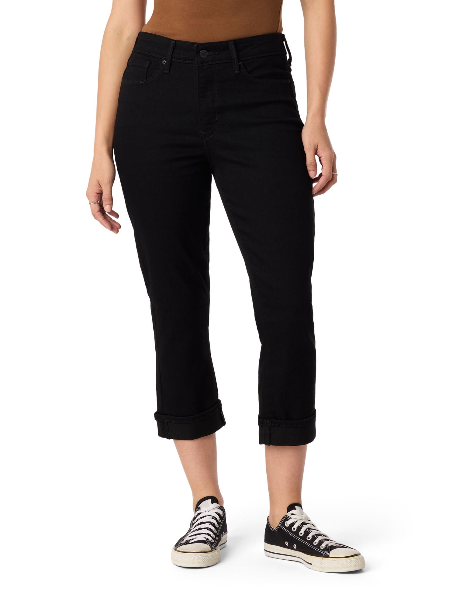 Levi Strauss Signature Women's Mid Rise Capri