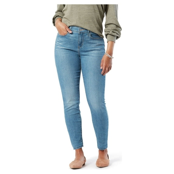 Levi Strauss Signature Women's and Women's Plus Mid Rise Skinny Jeans, Sizes 2-28
