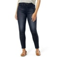 thumbnail image 1 of Levi Strauss Signature Women's and Women's Plus Mid Rise Skinny Jeans, Sizes 2-28, 1 of 5