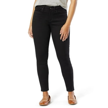 Levi Strauss Signature Women's and Women's Plus Mid Rise Skinny Jeans, Sizes 2-28