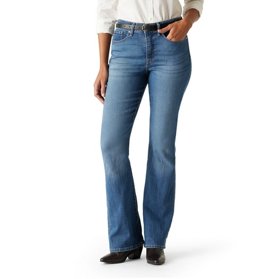 Levi Strauss Signature Women's and Women's Plus Mid Rise Slimming Bootcut Jeans, 29.5", 31.5” and 33.5” Inseams, Sizes 2-28