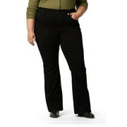 Levi Strauss Signature Women's and Women's Plus Shaping Perfect Pull On Flare Jeans, Sizes 2-28