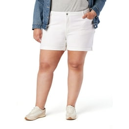 Nydj Plus Size White Bermuda Shorts NYDJ Womens Petite Ella