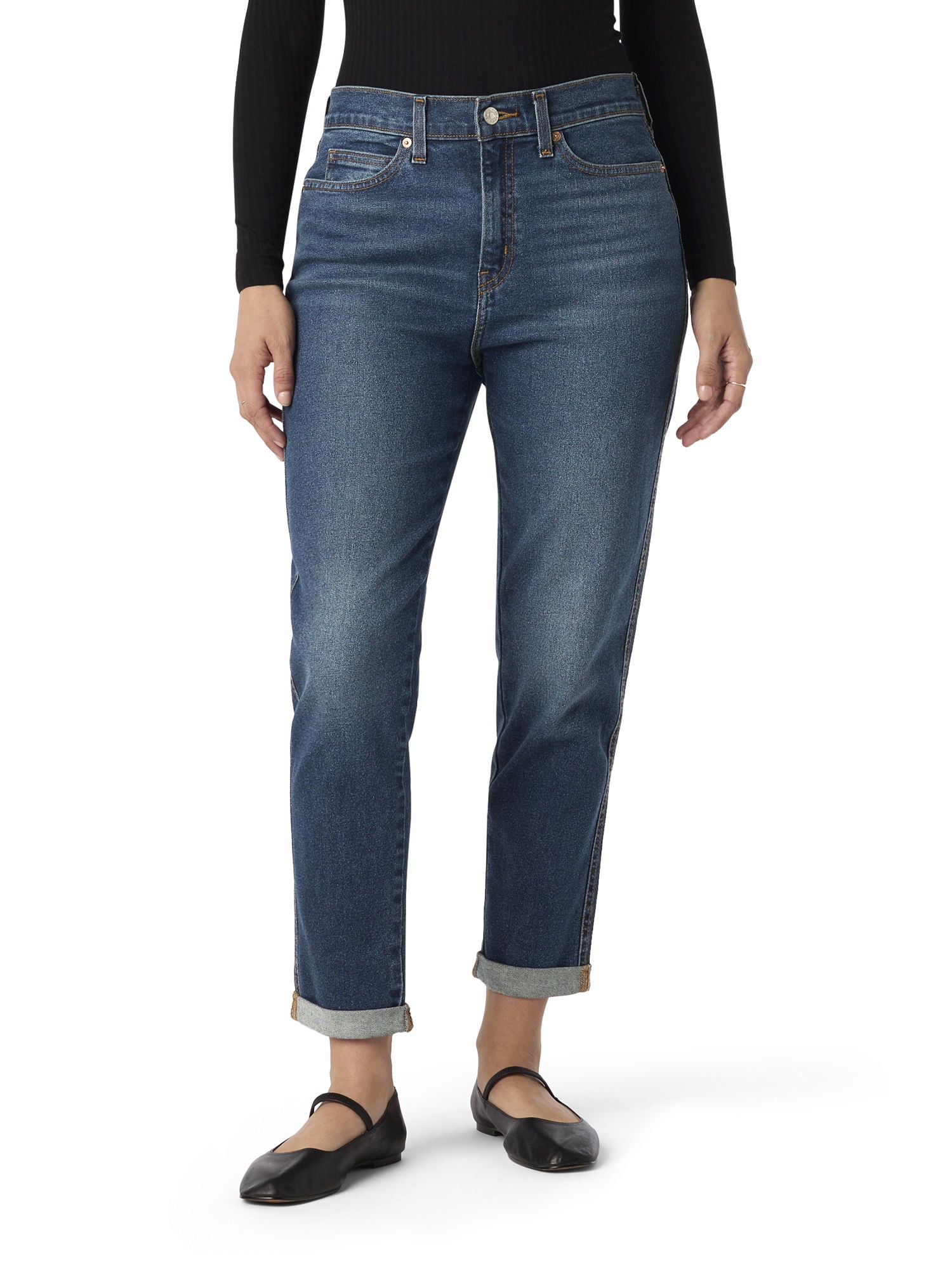 Levi Strauss Signature Women's and Women's Plus Vintage Boyfriend Jeans