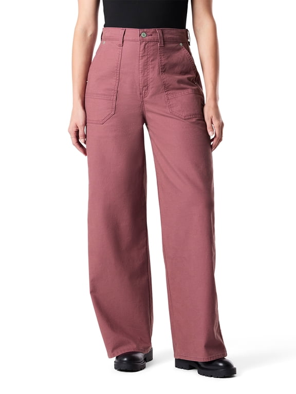 Women's and Women's Plus Vintage Cinch Loose Cargo Pants
