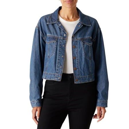 Levi Strauss Signature Women’s and Women’s Plus Way Out West Vintage Easy Trucker Denim Jacket, Sizes XS-XL price history and forecast - Levi Strauss Signature 003BU-0000