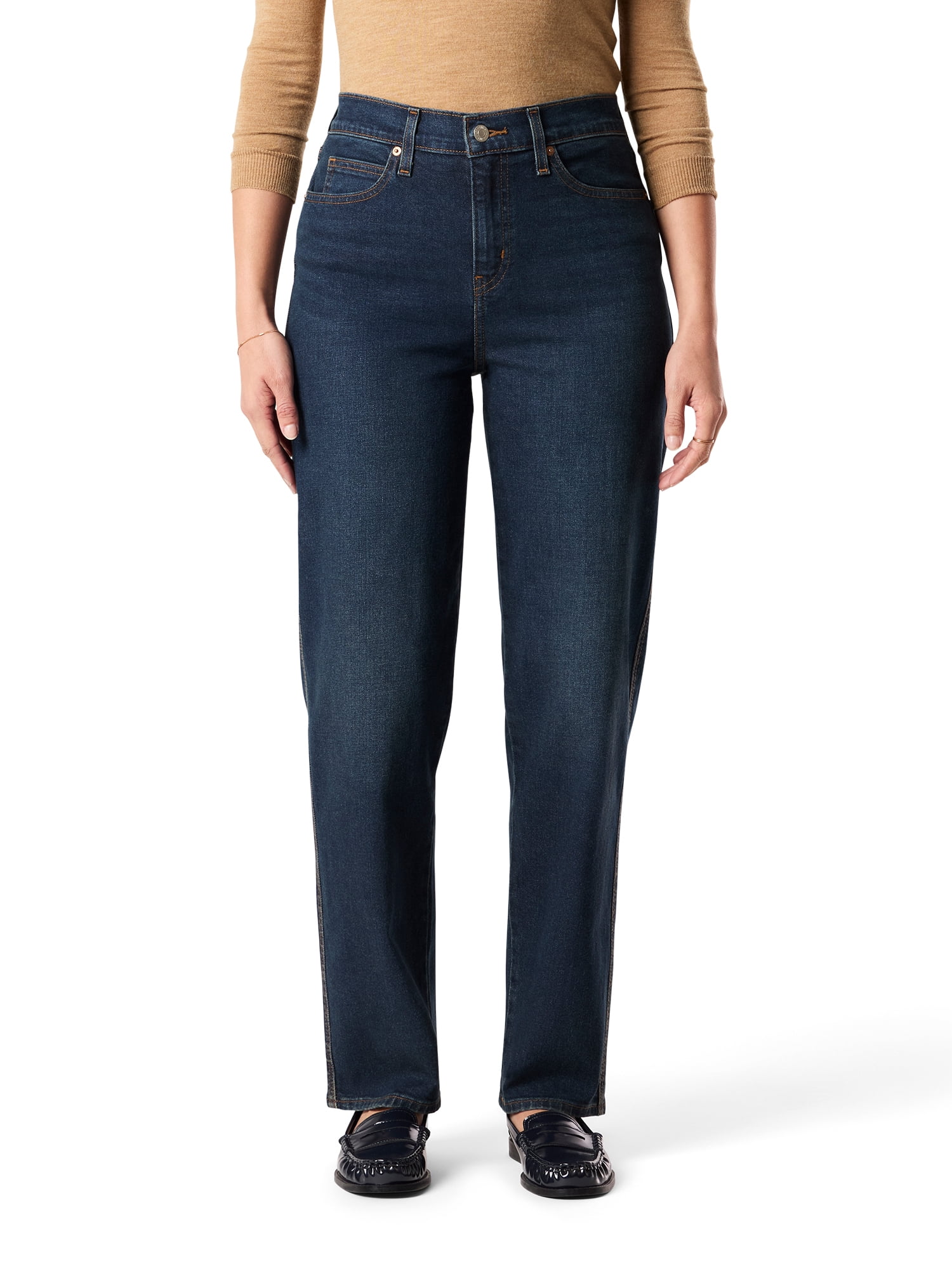 Levi Strauss Signature Women's and Women's Plus Vintage 90's Relaxed Straight Jeans