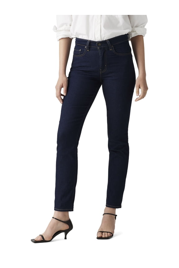 by Levi's Women's 724 High-Rise Straight Jeans, Stellar Stretch