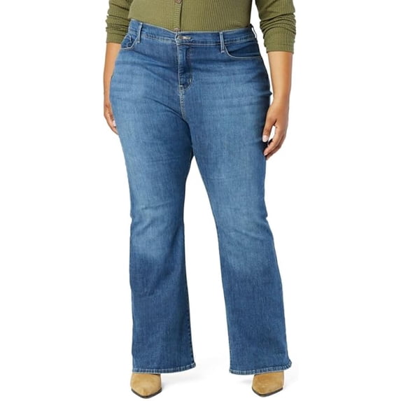 Levi Strauss Signature Gold Women's Totally Shaping Flare Jean (Standard and Plus)