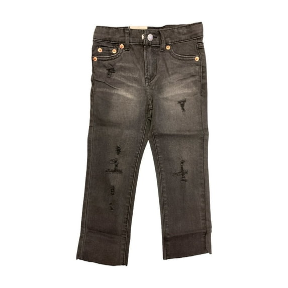 Levi Strauss Youth Girl's High Rise Super Skinny Stretch Adjustable Waist Jeans (D0W, 10/12)