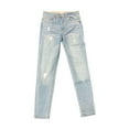 thumbnail image 1 of Levi Strauss Youth Girl's High Rise Super Skinny Stretch Adjustable Waist Jeans (M7Y, 4/5), 1 of 2