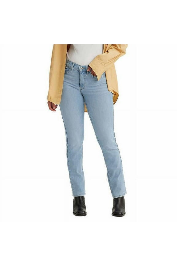 314 Shaping Straight Women's Mid Rise Stretch Jeans, Slate, 32" Inseam