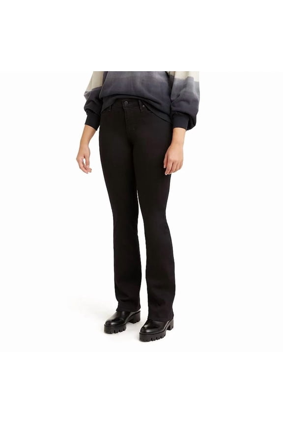 315 Shaping Bootcut Stellar Stretch, Black, 30 X 32